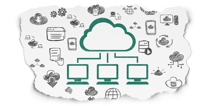 Image of cloud computing
