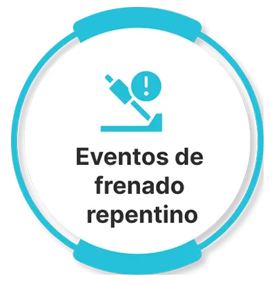 Eventos de frenado repentino