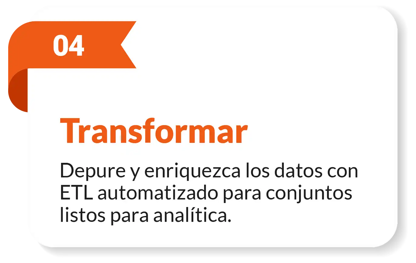 Servicios de transformación de datos