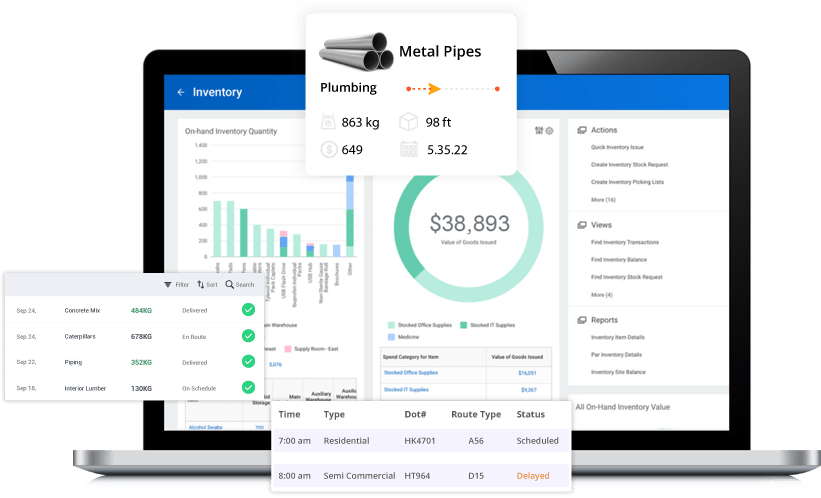 ERP de Construcción Software Solutions
