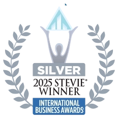 Stevie IBA Silver Award Badge