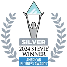 2024 Silver Stevie® Badge