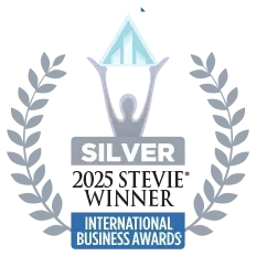 Stevie IBA Silver Award Badge