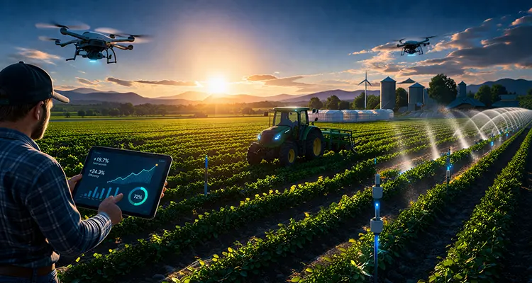 Smart Farming and Precision Agriculture: The Future of Digital Agriculture