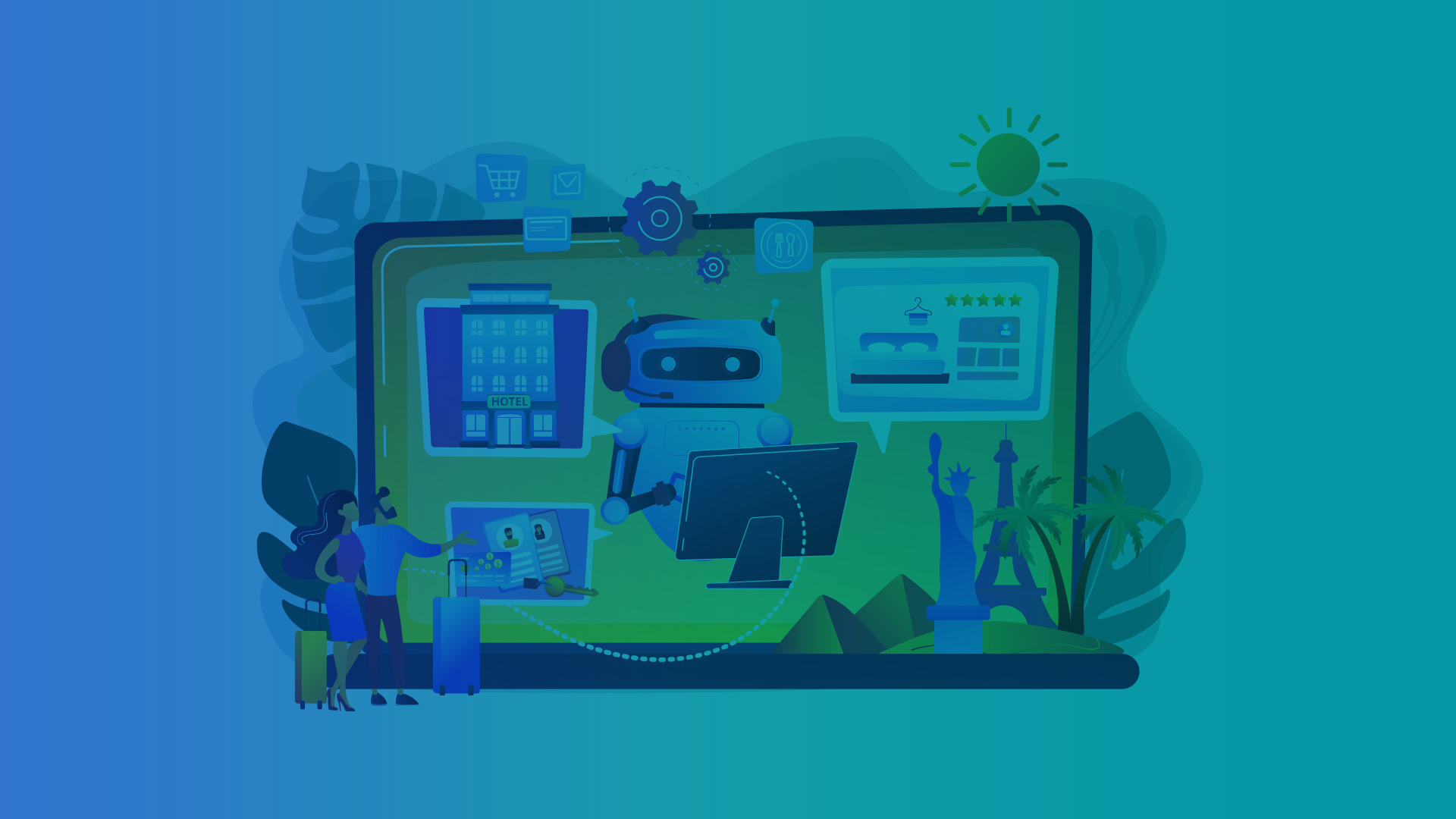 Reimagining Industries with AI in Travel and Tourism
