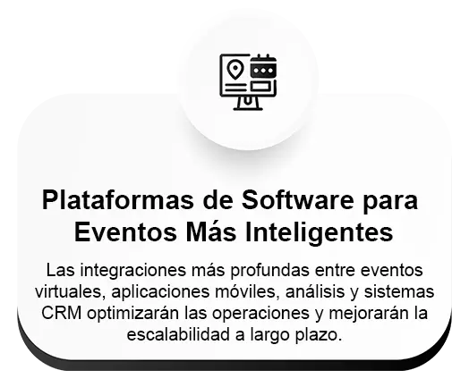 Plataformas de Software para Eventos Más Inteligentes