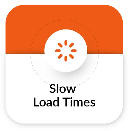 Slow-loading ecommerce page with delayed content