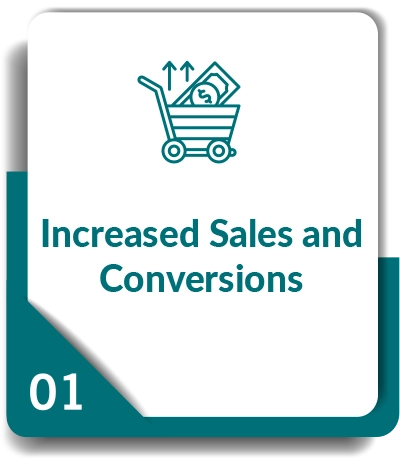 Increased Sales and Conversions
