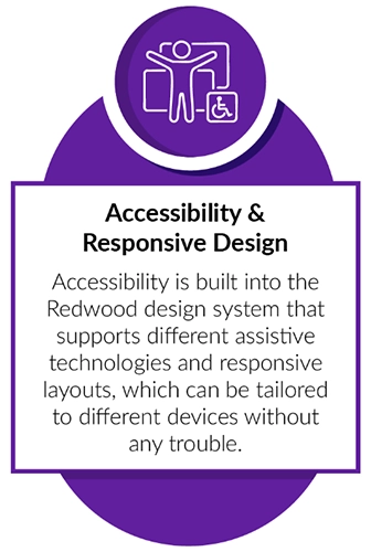 Oracle Redwood Accessibility Responsive Design