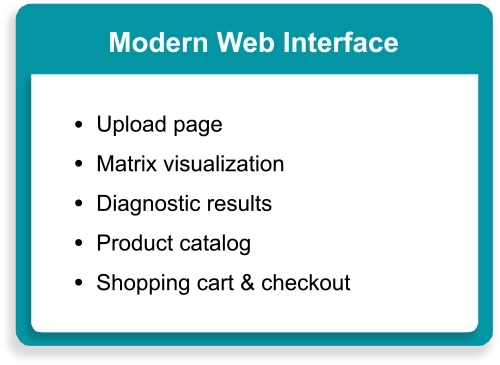 Modern Web Interface