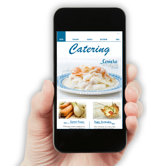 Catering Management Software on Mobile Device