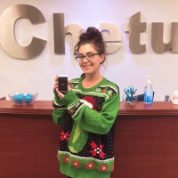 Chetu’s Annual Ugly Sweater Competition 2021 Winner - Avatara Garcia
