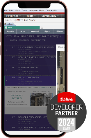 Sabre software Solutions for travel management