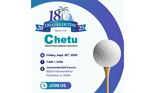 Chetu Tees Up as Platinum Sponsor for 2025 CIO South Florida Golf Fundraiser