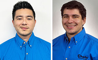 Chetu’s new Directors of Sales, from left: Randall Iha and Damien Maradona. 