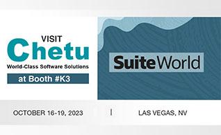 Chetu, a Certified NetSuite Alliance Partner, will exhibit at the SuiteWorld tradeshow.