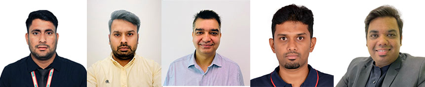Chetu promotes Mohit Sharma and Shourav Sharma to Project Managers and brings onboard three new PMs: Gaurav Saini, Rohith Raghuprakash and Utkarsh Saxena.