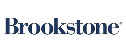 logo of Brookstone in blue