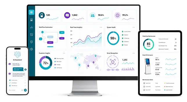 How AI Is Revolutionizing Kiosk Experiences AI-powered self-service kiosk enhancing customer experience through intelligent automation