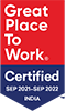 Great Place To Work® certification for 2021-2022