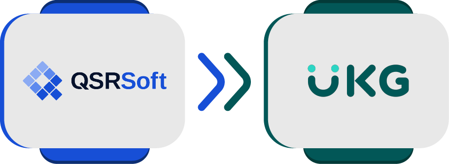QSRSoft being moved into UKG Ready Logo